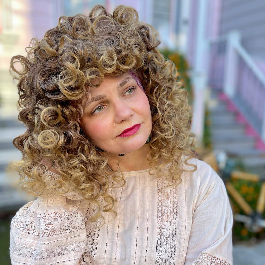 Have you ever wanted a helmet that looks like hair?