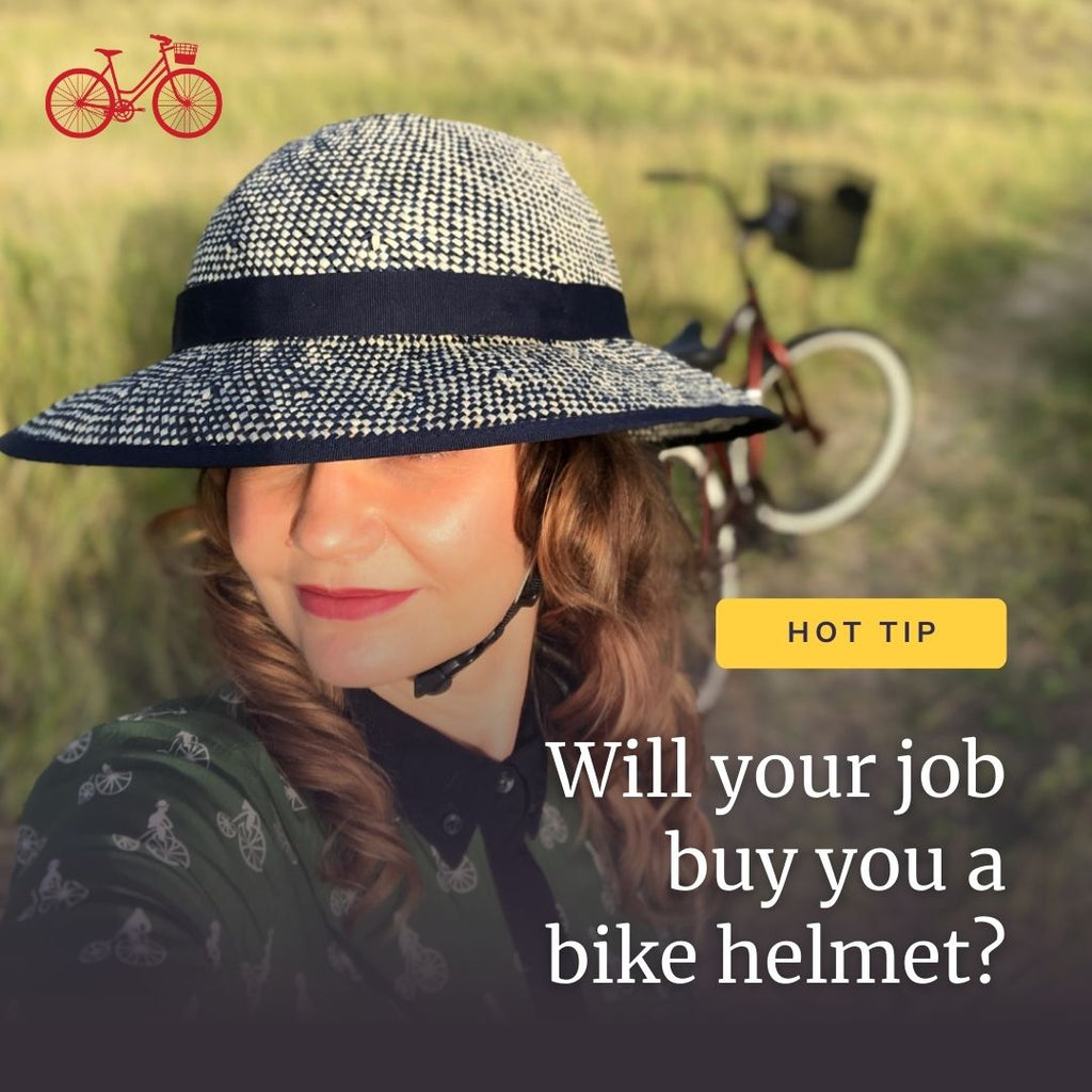Will your job buy you a bike helmet?