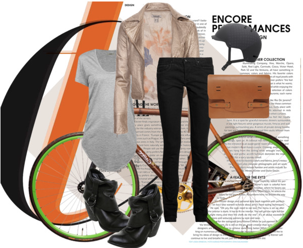 Bike to Work Uniform for San Francisco's Constant & Unchanging Slightly Chilly Weather