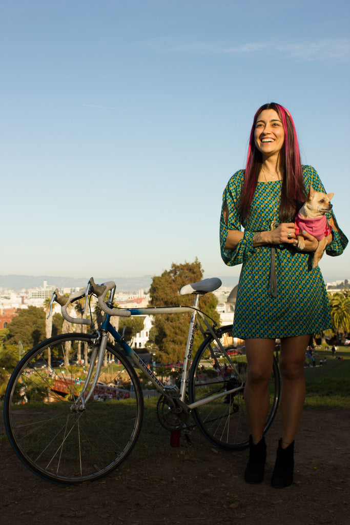 Cute Girl, Cool Bike - Elisa Sassi