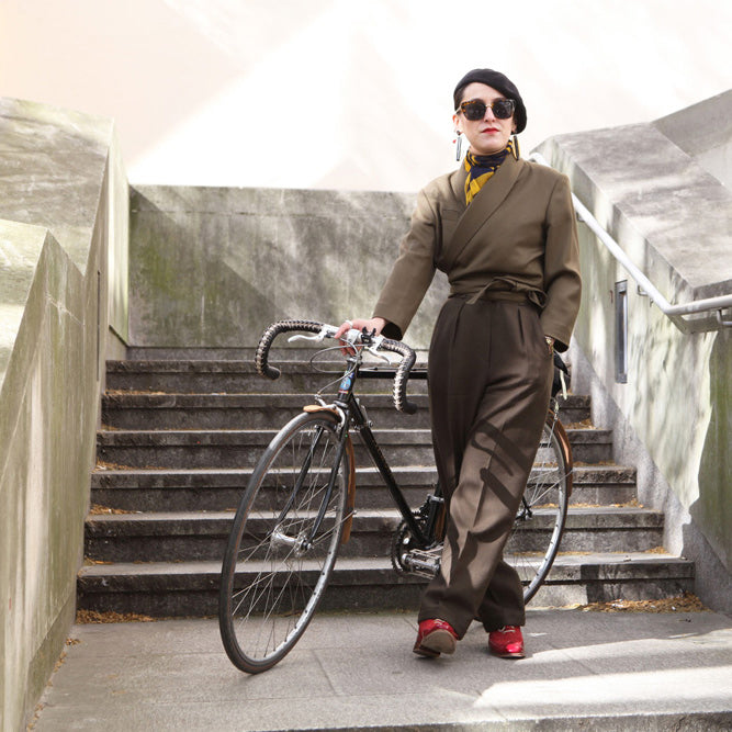 Karina T. Jones' Ballad of 90s Armani (Cycle) Chic