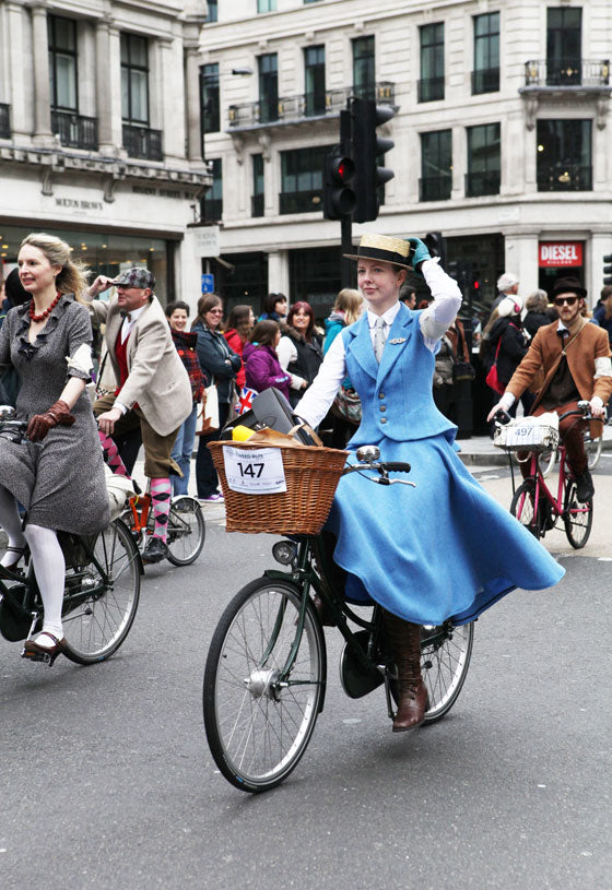 London Tweed Run 2013 Winner: Most Dashing Dame