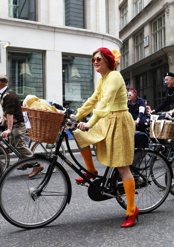 London Tweed Run Winner: Most Dashing Dame, 2014