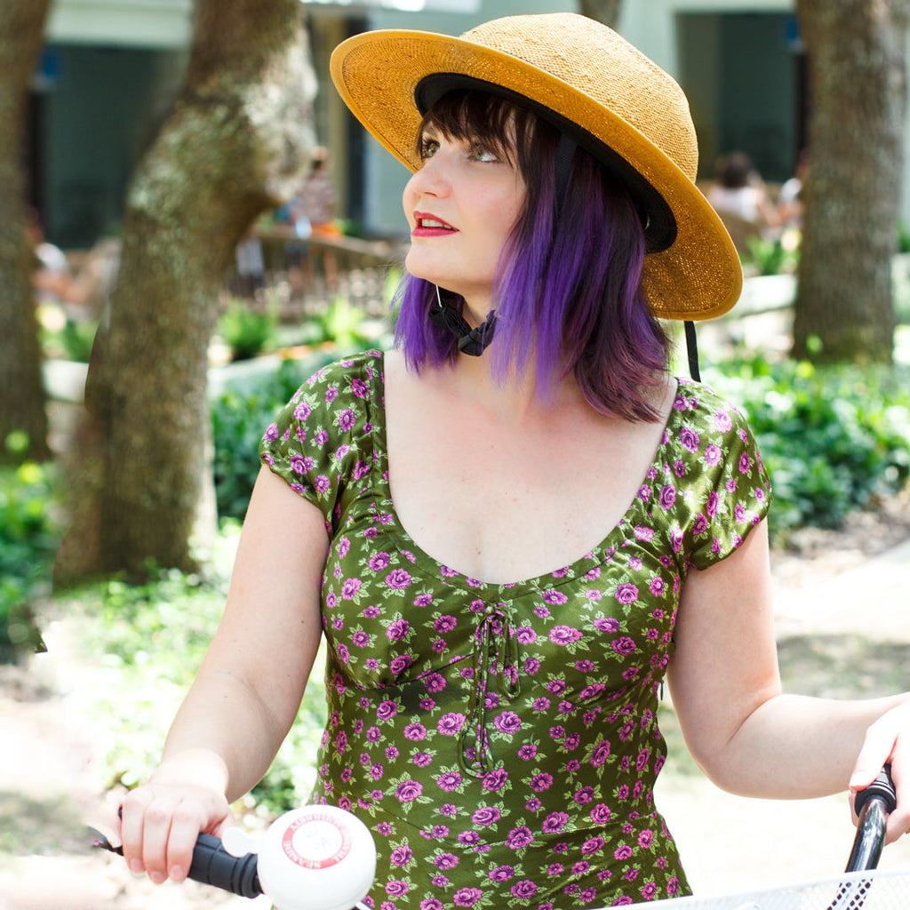 Riding a Bike in Seaside, Florida