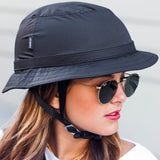 Tokyo Black Rain Bike Helmet