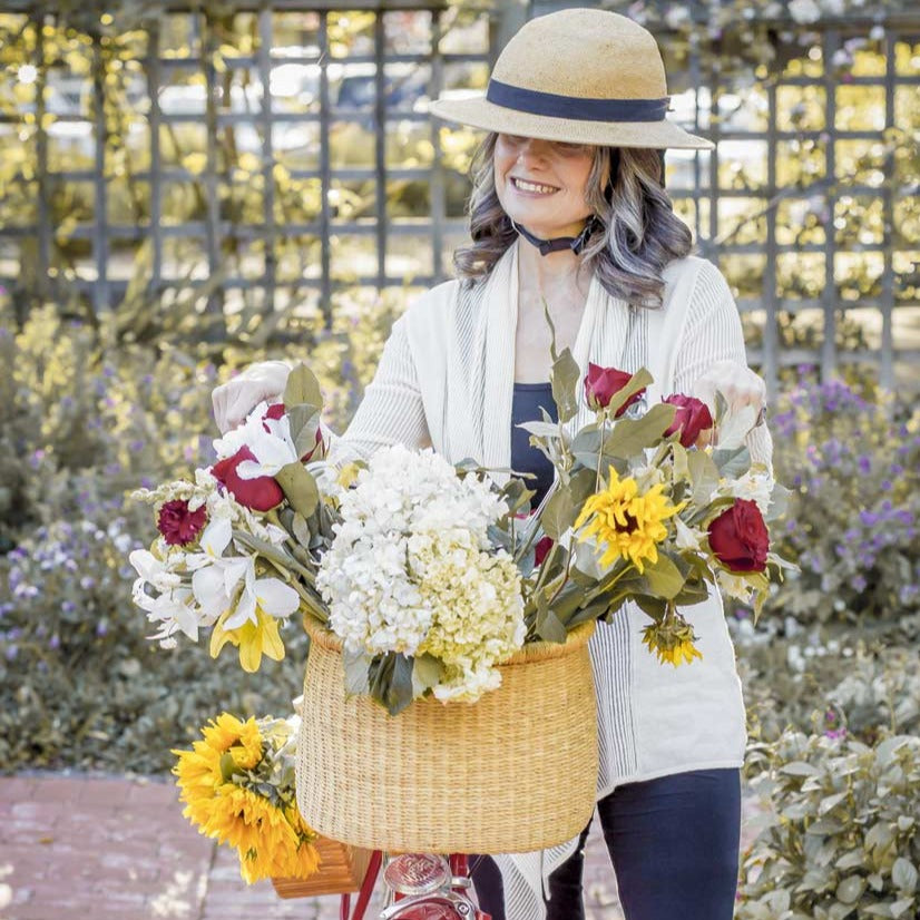 Straw Hat Bike Helmet - YAKKAY