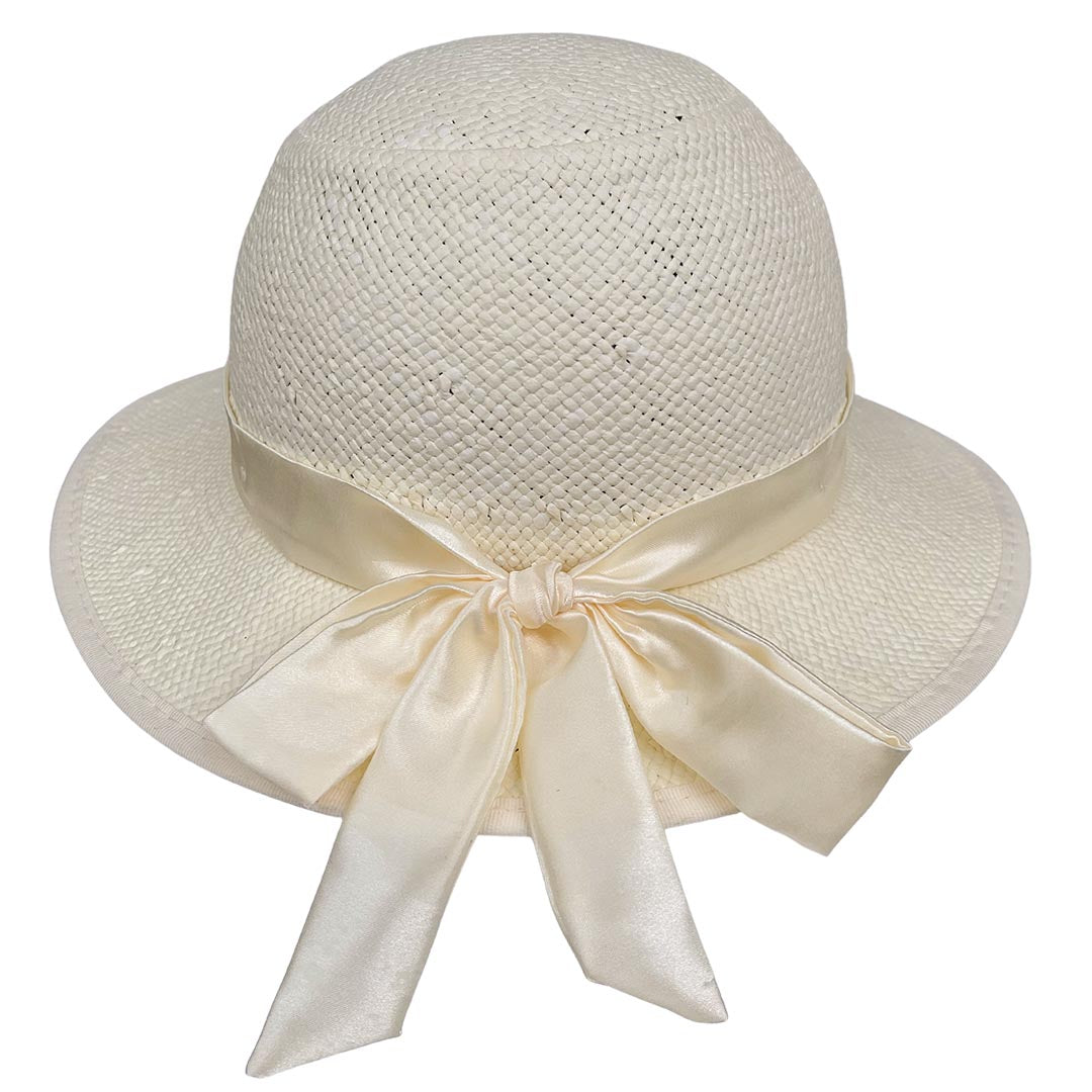 Straw Hat Bike Helmet Ivory