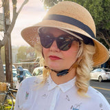 Thousand Helmet + Classic Straw Hat Helmet Cover