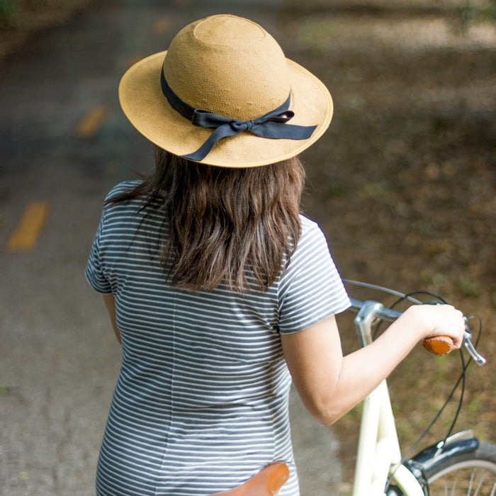 Remaking a classic: the Straw Hat Bike Helmet