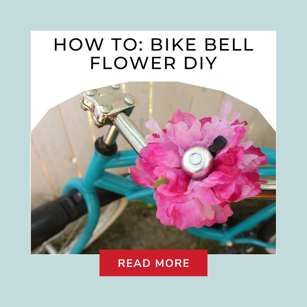 How to: Bike Bell Flower DIY
