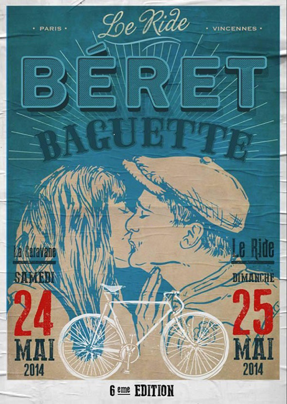 Beret Baguette: Bike Pretty, French Style