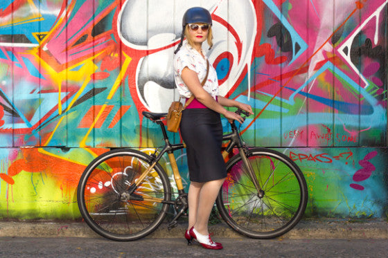 Bike In A Skirt: The Pencil Skirt Challenge
