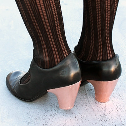 DIY Fashion How To Make Copper Heels
