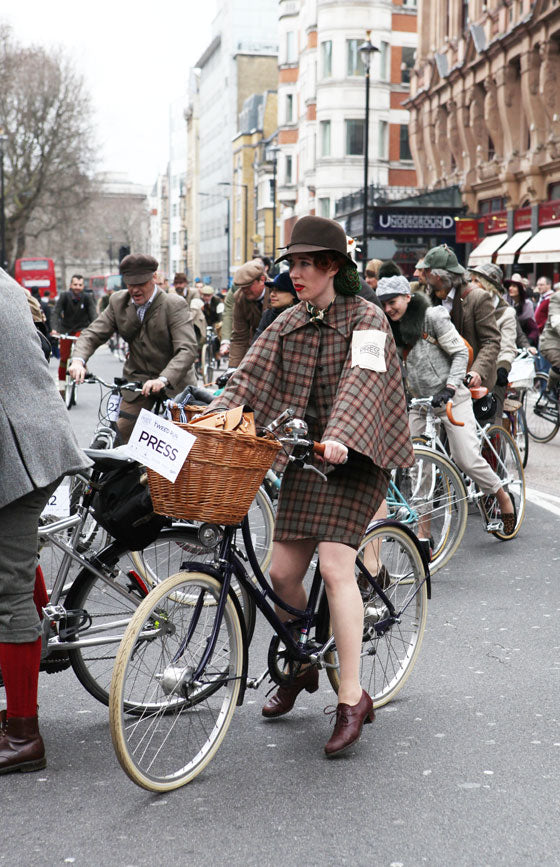 Mad for Plaid At The London Tweed Run