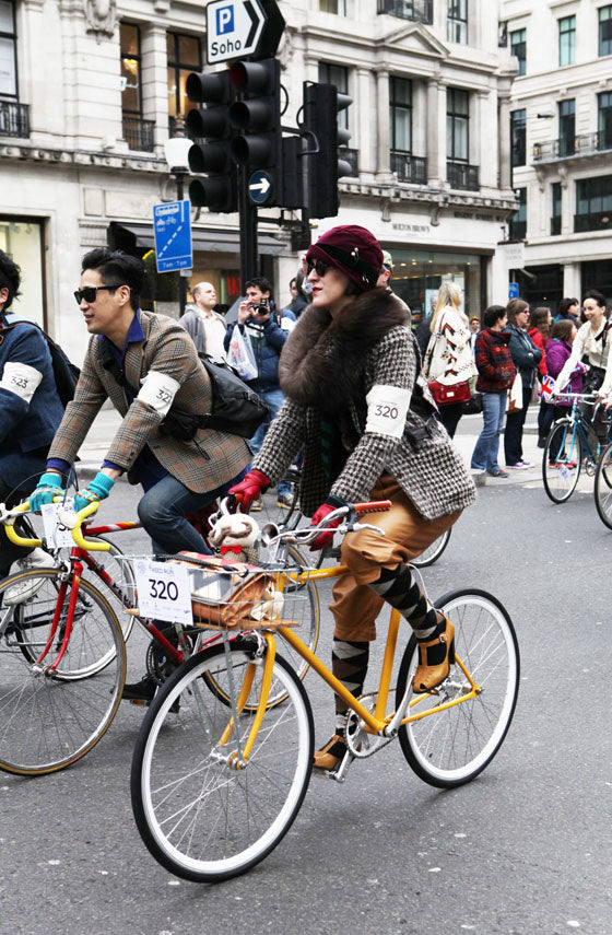 Tweed Run 2013: Stylist Karina Tanabe Jones