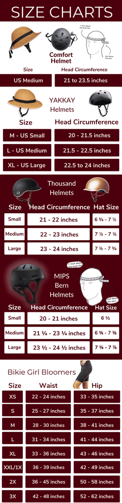 Bike Pretty Size Guides