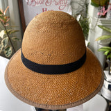 SOLD Straw Hat Bike Helmet - YAKKAY Classic - L - US Medium - WAREHOUSE SALE 2504A