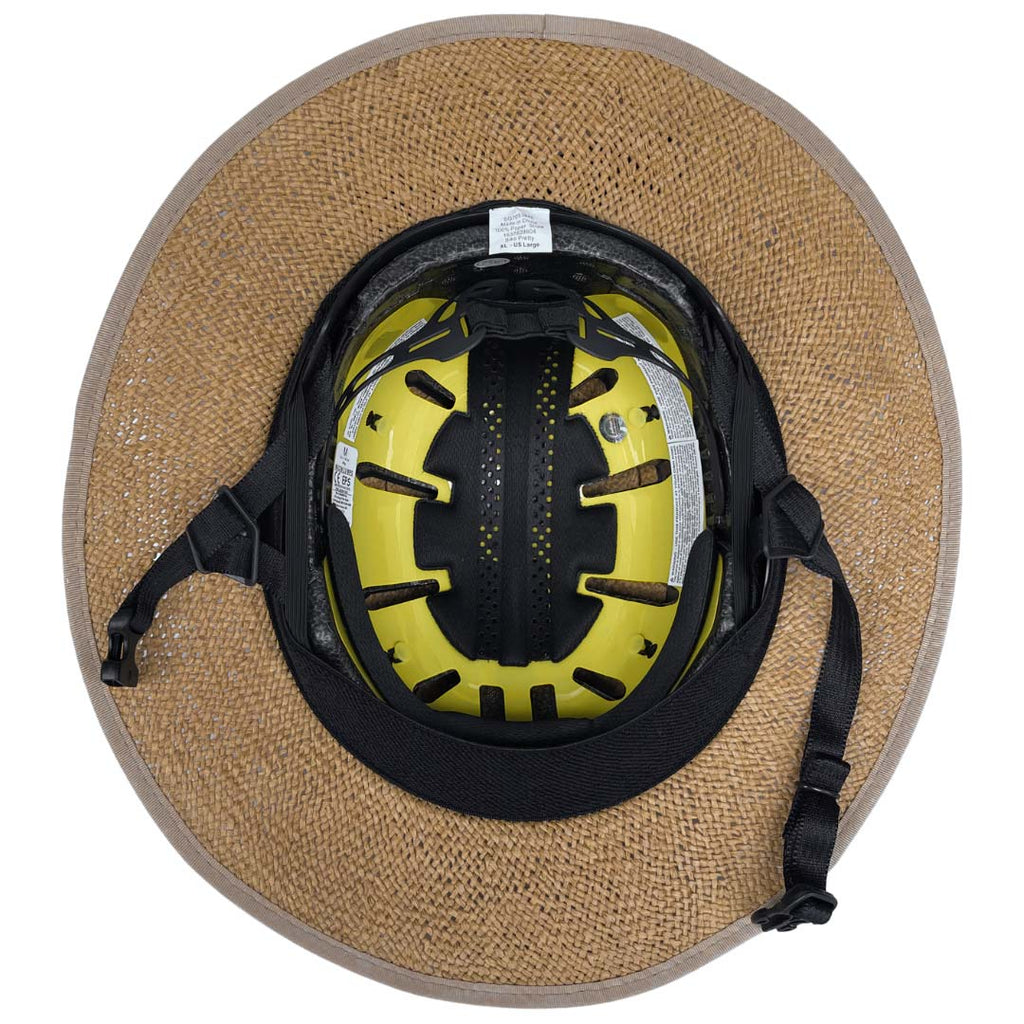 MIPS Helmet + Classic Straw Hat Bike Helmet Cover Bike Pretty