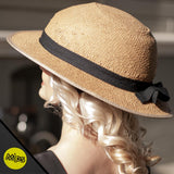 MIPS Helmet + Classic Straw Hat Bike Helmet Cover
