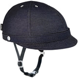 US Medium YAKKAY Milano Dark Denim Bike Helmet WAREHOUSE SALE 2510