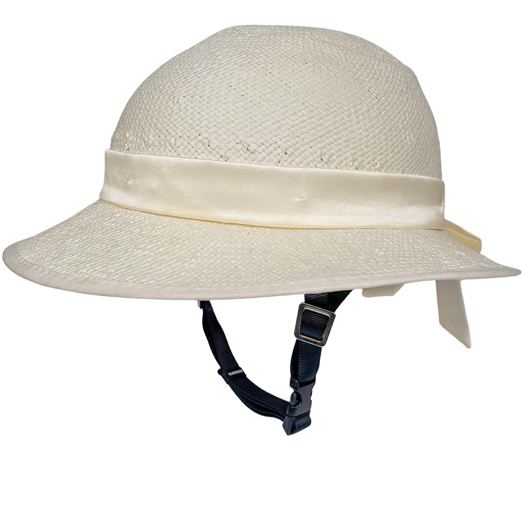 Straw Hat Helmet COVER ONLY - Ivory